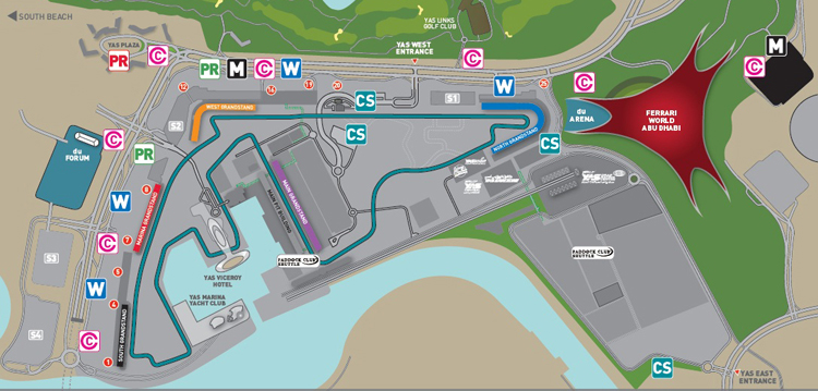 F1_AbuDhabiYasCircuit-map