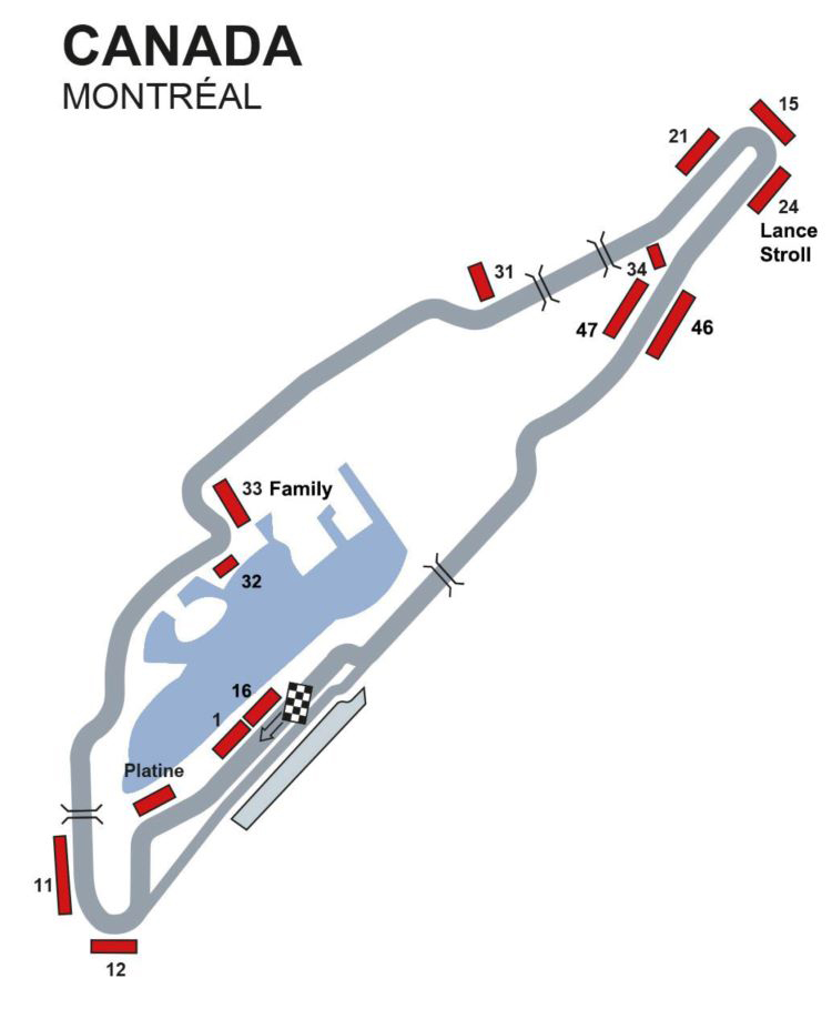 Austria Circuit Map