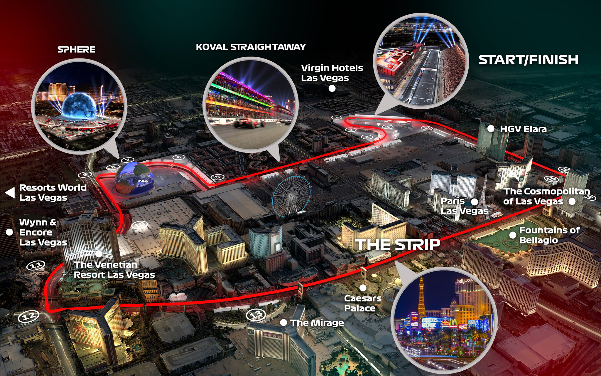 2024 US Las Vegas Formula One Grand Prix, Race Tickets, F1 Paddock Club
